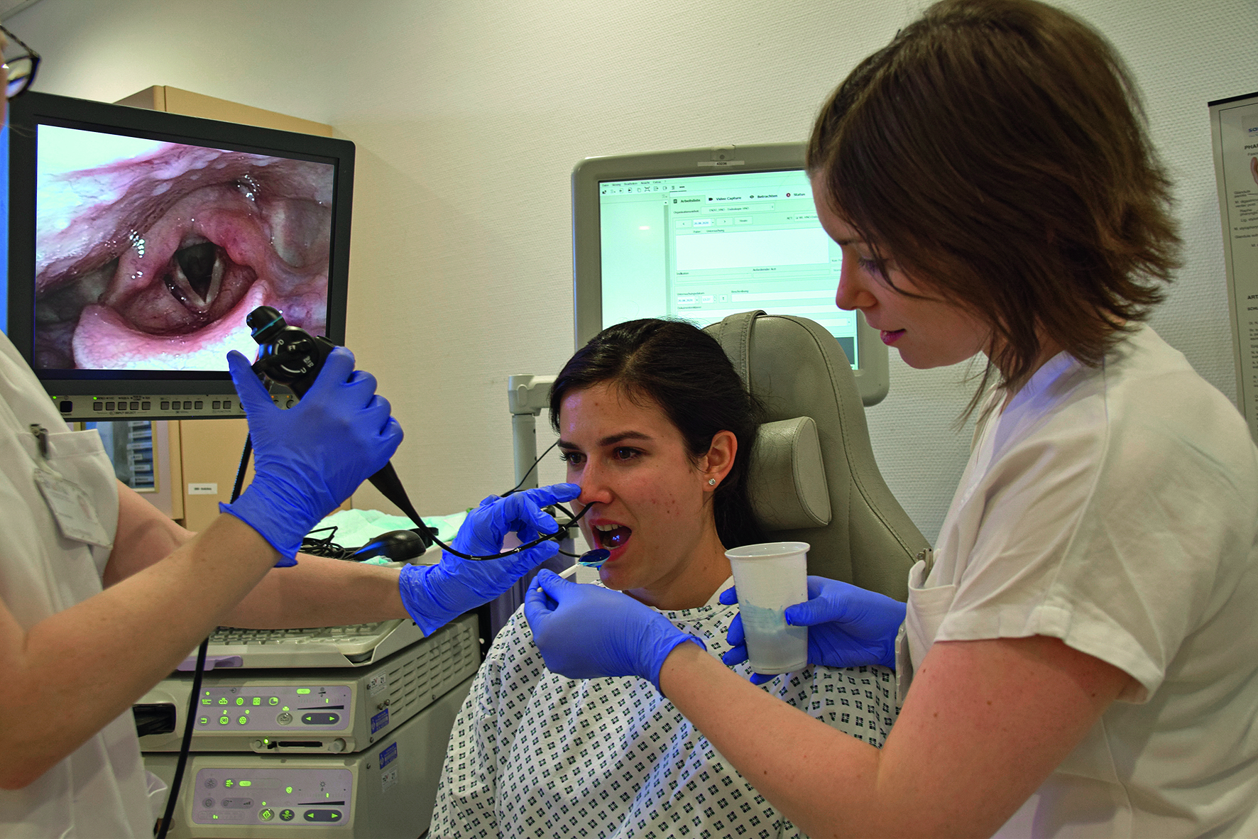 FEES - Endoskopischer Schluckversuch