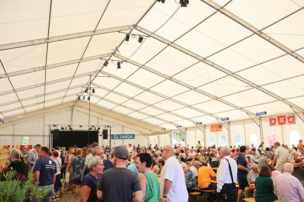 Impression vom Zeltfest.
