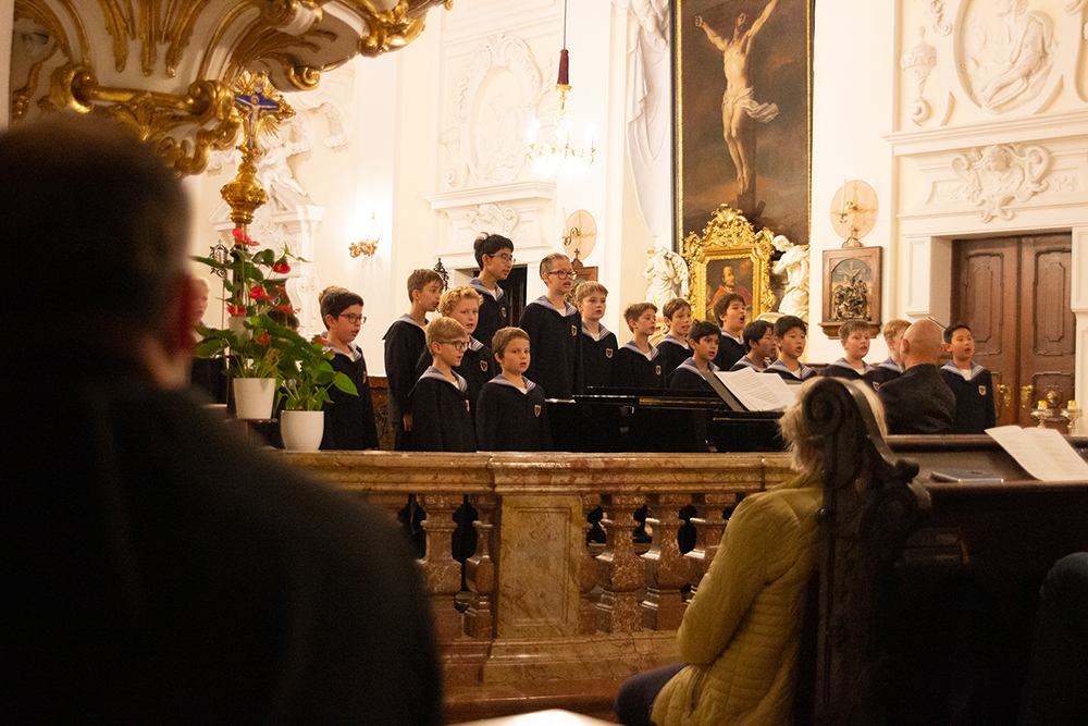 Auftritt der Wiener Sängerknaben in der Klosterkirche der Barmherzigen Brüder Wien am 29. September anlässlich des Kirchenjubiläums.