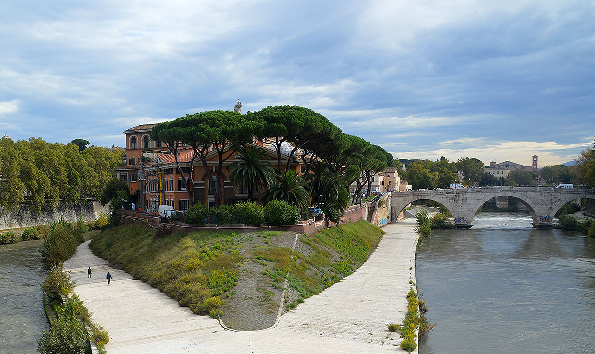 Granatapfel-Magazin: Krankenhaus auf der Tiberinsel