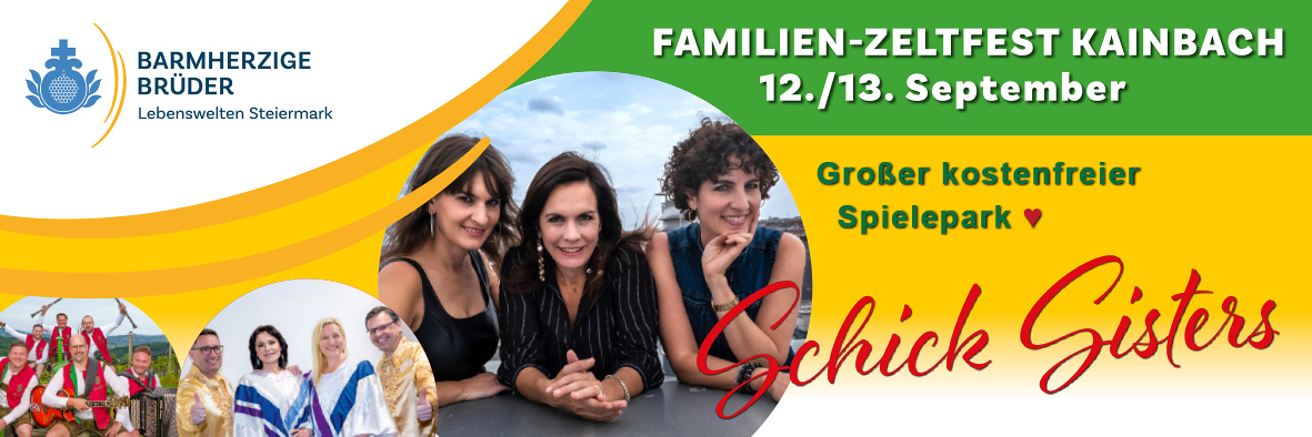 Das Familien-Zeltfest findet am 12. & 13. 9 statt.