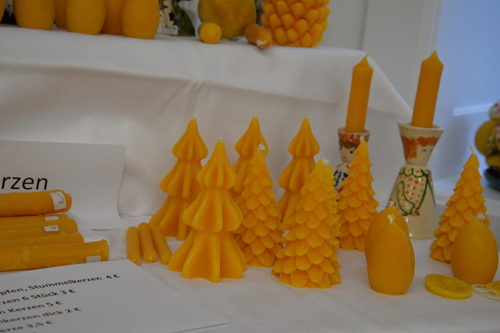 selbstgemachte Kerzen